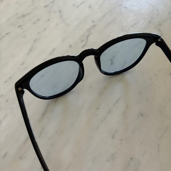 Unisex Light Blue Sunglasses - Picture 4 of 7